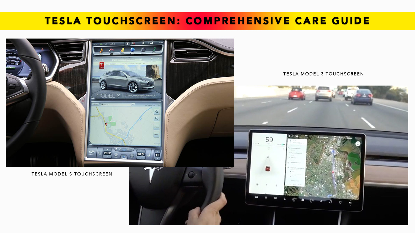 Tesla Model S, 3, X, Y Touch Screen: Comprehensive Care Guide