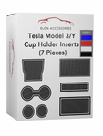 Tesla Model 3/Y 7 Piece Cup Holder Insert by ElonAccessories